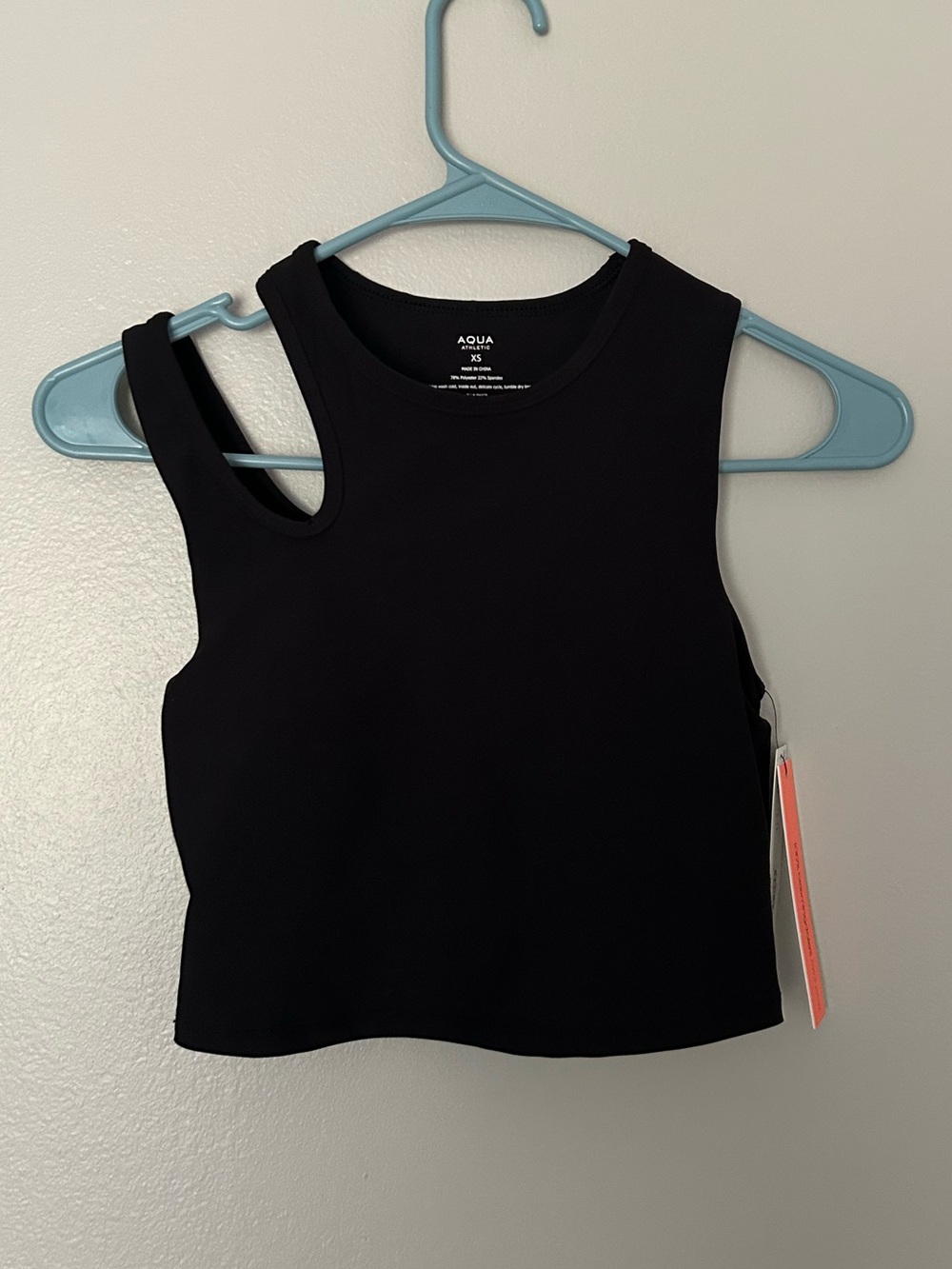 NWT Aqua Athletic Women’s Sports bra size XS Black